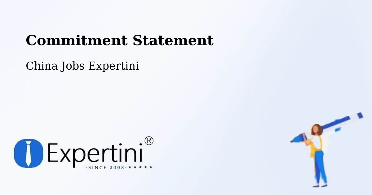 Corporate Commitment – Chongqing - China Jobs Expertini